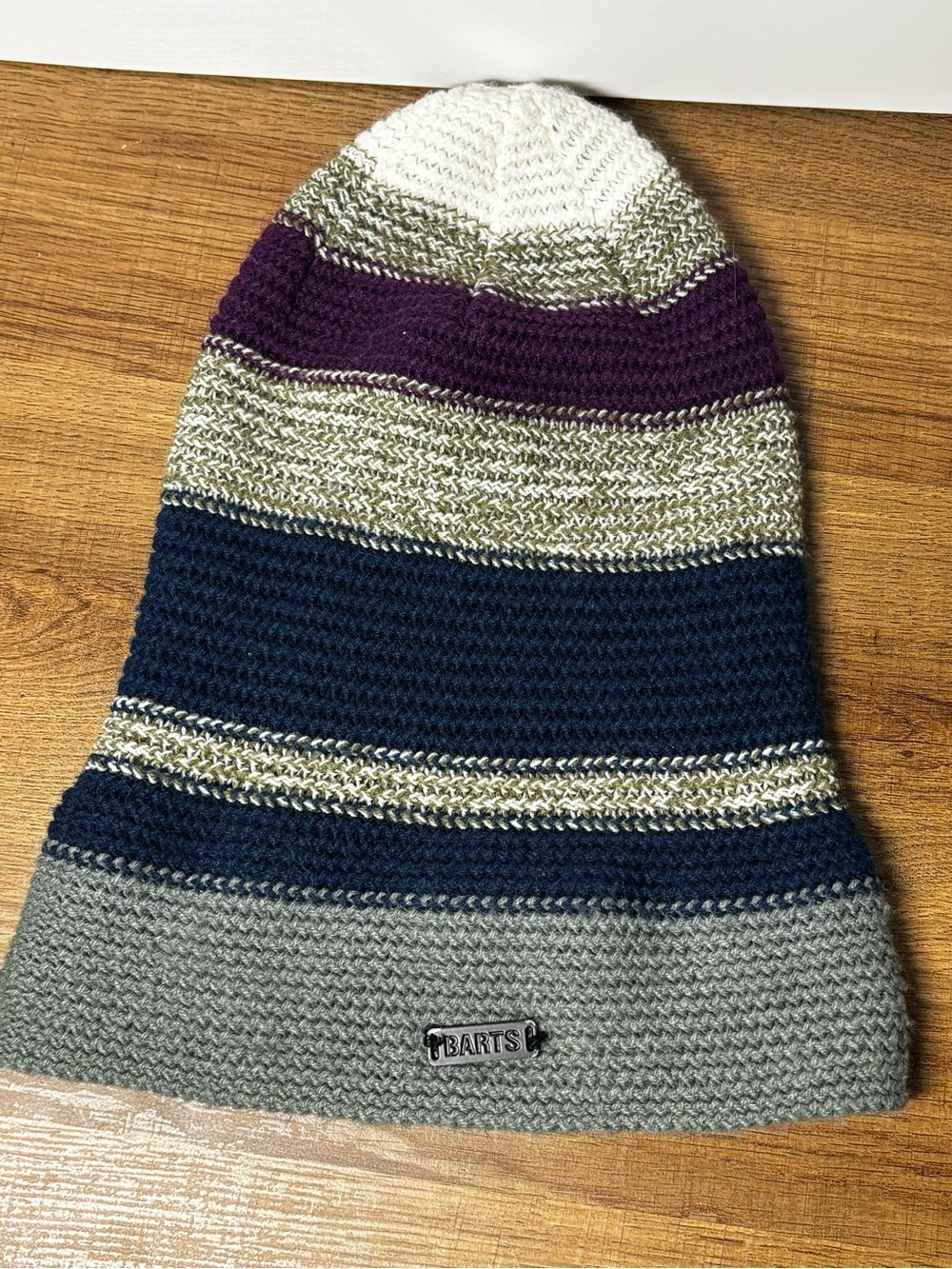 Barts Knit Beanie Gray, Navy, Cream, Purple, winter ski warm 90s streetwear
